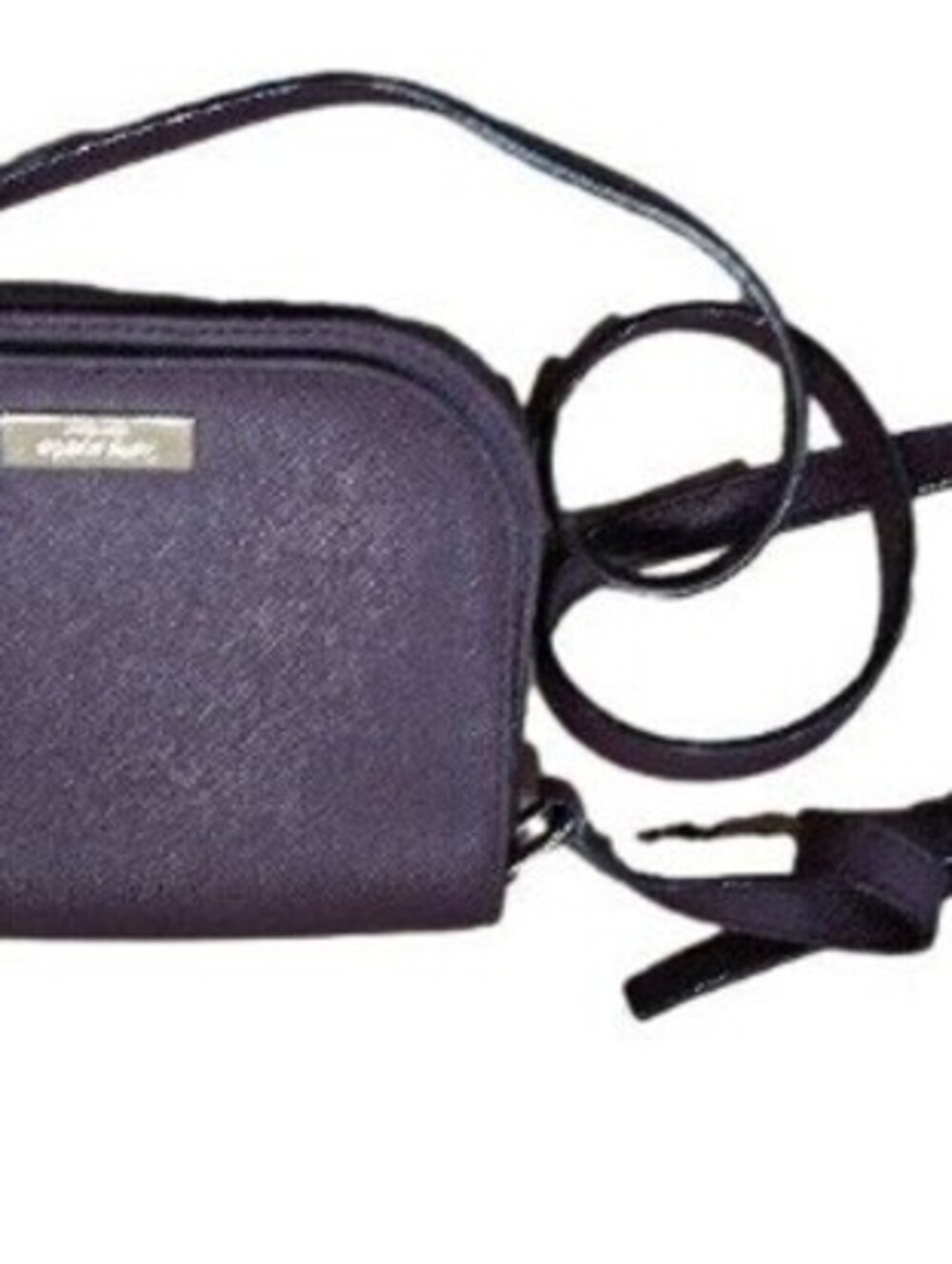 Kate Spade Crossbody Bag in Purple Saffiano Leather